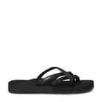 Teva Olowahu slippers, Kleding | Dames, Schoenen, Slippers, Verzenden, Zwart, Nieuw