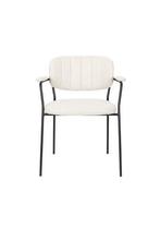 Eetkamerstoel - Roos - Zwart/Boucle - House of Rebels, Huis en Inrichting, Stoelen, Verzenden, Nieuw