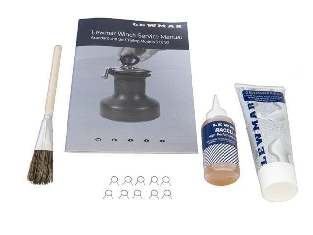 Lewmar lier service kit (liervet,olie,kwast), Watersport en Boten, Accessoires en Onderhoud, Ophalen of Verzenden