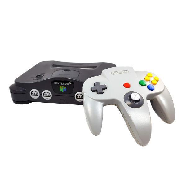N64 Console - Zwart + Grijze Controller, Spelcomputers en Games, Spelcomputers | Nintendo 64, Verzenden