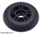 Scooter/Skate Wheel 100×24mm - Black   Pololu 3278, Nieuw, Verzenden