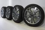 Mercedes C Klasse W205 18 inch velgen + Winterbanden Pirelli, 18 inch, Gebruikt, Velg(en), Winterbanden