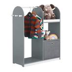 Kindergarderobe met Kledingstang, 3 Haken en Opbergdoos, Verzenden, Nieuw