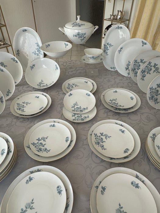 Winterling - Röslau - hellblaues Rosen-Muster - Eetservies, Antiek en Kunst, Antiek | Meubels | Tafels