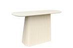 Side Table ‘Patrice’ – 120 cm | Crème Wit Mangohout, Huis en Inrichting, Tafels | Sidetables, Ophalen, Nieuw