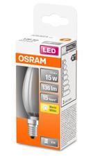 6 stuks Osram LED kaarslamp E14 1.5W 136lm 2700K Mat Niet..., Ophalen of Verzenden, Nieuw
