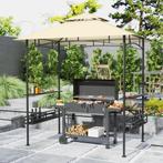 TRUUSK Grillpaviljoen 240 X 150 X 257 Cm Waterdicht Vlamvert, Verzenden, Nieuw
