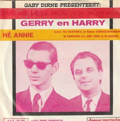 Gerry en Harry - Kus me lieve meid + He Annie (Vinylsingle), Cd's en Dvd's, Vinyl | Nederlandstalig, Verzenden