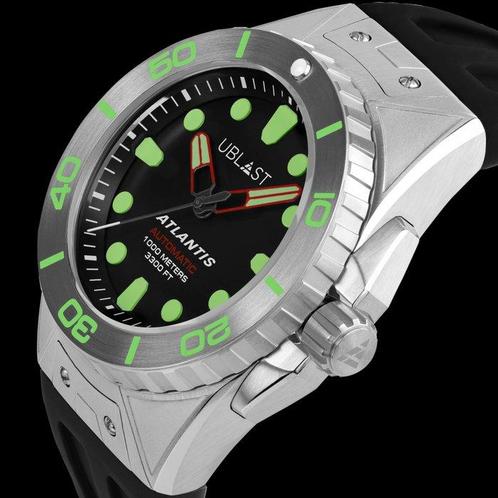 Ublast - Atlantis Professional Diver 100 ATM - Ltd Edition -, Sieraden, Tassen en Uiterlijk, Horloges | Heren