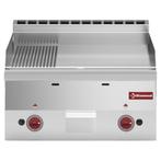 Diamond Pro 600 | Bakplaat | Gas | Glad/gegroefd Oppervlak R, Ophalen of Verzenden, Nieuw in verpakking