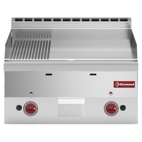 Diamond Pro 600 | Bakplaat | Gas | Glad/gegroefd Oppervlak R, Zakelijke goederen, Horeca | Keukenapparatuur, Nieuw in verpakking