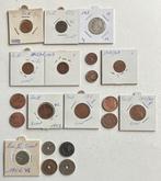 België. Leopold II. 1870-1909, Lot 20 stuks (Zonder