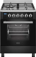 De Witgoed Outlet: WIGGO WO-E639R(BX) Gasfornuis, Ophalen of Verzenden, Nieuw