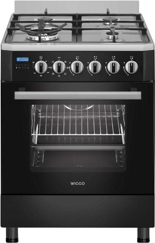 De Witgoed Outlet: WIGGO WO-E639R(BX) Gasfornuis, Witgoed en Apparatuur, Fornuizen, Nieuw, Ophalen of Verzenden