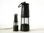 Lamp (2) - Decoratieve mijnwerkerslamp met daarbij een