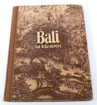 Boek Bali in kleuren Douwe Egberts G776