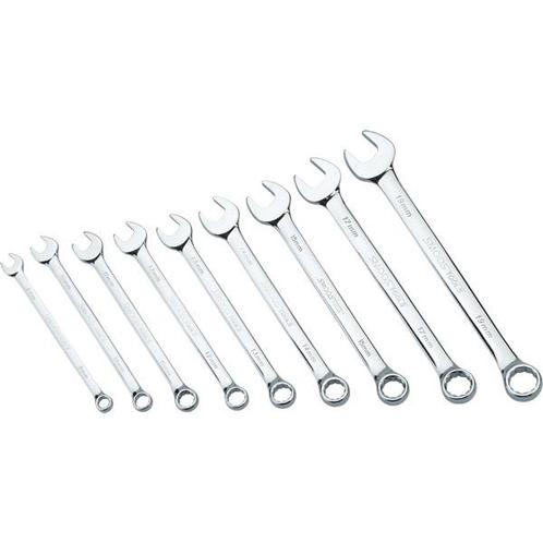 Smoos Ring-steek sleutelset (engelse maten) 9-delig - Smoos, Doe-het-zelf en Verbouw, Gereedschap | Handgereedschap, Nieuw, Ophalen of Verzenden