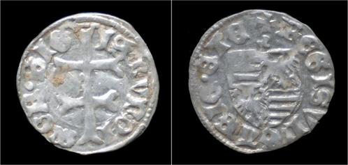 1387-1437 Hungary Sigismund von Luxemburg Ar denar no yea..., Postzegels en Munten, Munten | Europa | Niet-Euromunten, Verzenden