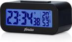 Alecto AK-30 Wekker, verlicht display, temperatuur en luchtv, Huis en Inrichting, Woonaccessoires | Klokken, Verzenden, Zo goed als nieuw