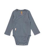 HEMA Newborn meegroei overslagromper rib met bamboe stretch, Verzenden, Nieuw