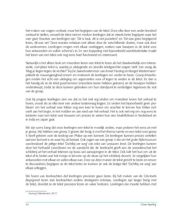 Close reading 9789492525659, Boeken, Studieboeken en Cursussen, Zo goed als nieuw, Verzenden