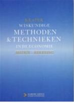 9789052610054 Wiskundige Methoden  Techn. in Economie 2 M..., Boeken, Zo goed als nieuw, Verzenden, B. Kaper