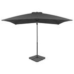 vidaXL Parasol met draagbare voet antracietkleurig, Verzenden, Nieuw, Minder dan 1 meter