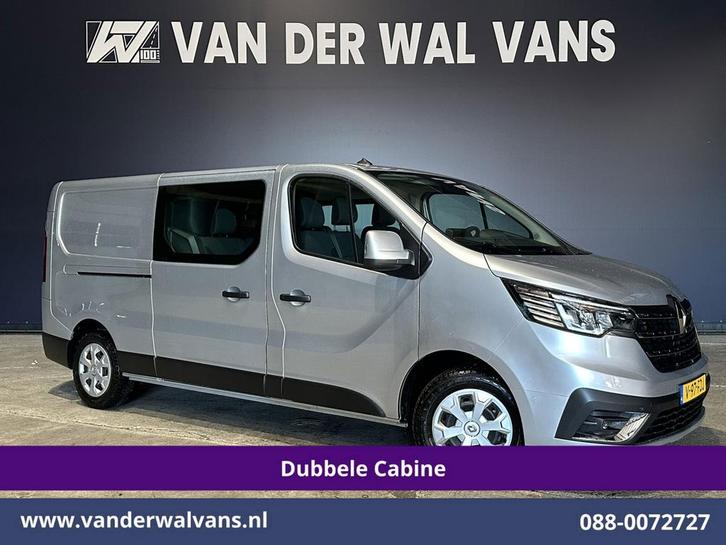 Renault Trafic | 2.0 BluedCi 131pk L2H1 Dubbele Cabine, Auto's, Bestelauto's, Dealer onderhouden, Te koop, Handgeschakeld, Diesel