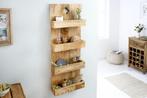 Stevige keukenplank HEMINGWAY 80cm mangohouten wandplank -, Ophalen of Verzenden, Nieuw