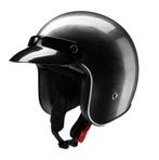Redbike RB-759 retro jethelm scratched | donkergrijs, Motoren, Verzenden, Nieuw met kaartje
