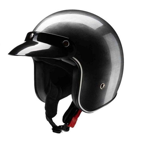 Redbike RB-759 retro jethelm scratched | donkergrijs, Motoren, Kleding | Motorhelmen, Nieuw met kaartje, Verzenden