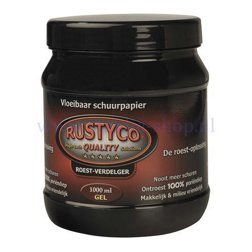 Rustyco Roest oplosser Gel 1 Ltr, Auto diversen, Autogereedschap, Nieuw, Ophalen of Verzenden