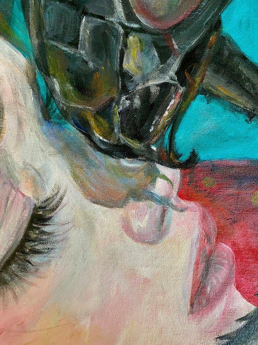 Anna Dart - Animal Instinct 266, Antiek en Kunst, Kunst | Schilderijen | Modern