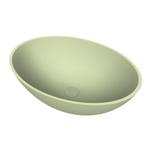 Arcqua Prince Opbouw Waskom Ovaal 49x34 Mat Pastel Groen, Ophalen of Verzenden, Nieuw, Overige typen