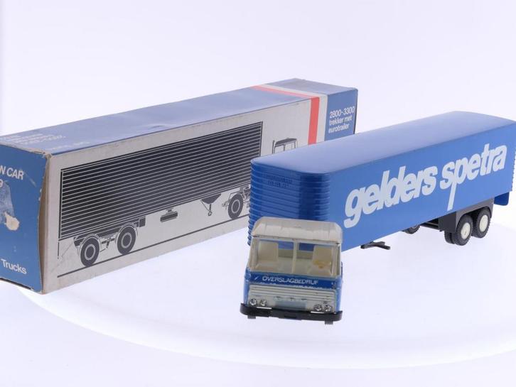 Schaal 1:50 Lion Car Nr.36 Daf 2800-3300 trekker met euro..., Hobby en Vrije tijd, Modelauto's | 1:50, Gebruikt, Ophalen of Verzenden