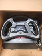 Mad Catz SLEH-0005 Steering Wheel met Pedalen Playstation 1, Spelcomputers en Games, Ophalen of Verzenden, Zo goed als nieuw