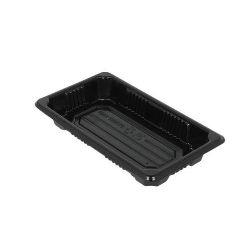 Sushi tray zwart PS – 170 x 97 x 22 mm – Doos van 800 stuks, Zakelijke goederen, Partijgoederen en Retail | Verpakking en Verzending