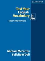 Test your English Vocabulary in Use Upper Inte 9780521665681, Zo goed als nieuw