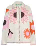 -30% Fabienne Chapot  Fabienne Chapot Jasje cltjkt08 elody, Kleding | Dames, Jassen | Zomer, Verzenden, Nieuw, Wit