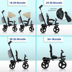 Loopfiets - Verstelbaar - Driewieler - 5  in 1 - Beige - KID, Verzenden, Nieuw