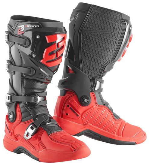 Bogotto MX-7 G Crosslaarzen Zwart Rood, Motoren, Kleding | Motorkleding, Heren, Nieuw met kaartje, Laarzen, Verzenden