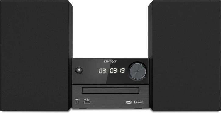 Kenwood M-420DAB - Micro DAB+ HiFi-systeem - Zwart, Audio, Tv en Foto, Mp3-spelers | Overige merken, Verzenden
