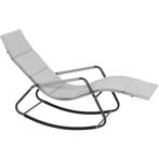 Siena Garden Aliano ligbed staal/Ranotex®-weefsel 143x57 cm, Ophalen of Verzenden, Nieuw
