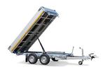 Achterwaartse kipper 310x160 cm - 2000 kg - elektrisch -, Auto diversen, Aanhangers en Bagagewagens, Ophalen of Verzenden, Nieuw