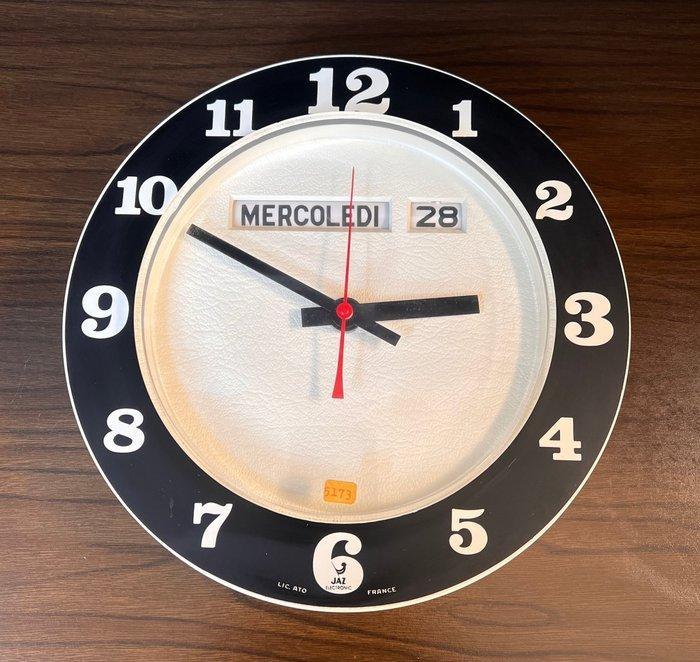 Wandklok - Jaz Electronic - Mid-century modern Plastic -, Antiek en Kunst, Kunst | Designobjecten