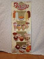 Prijslijst Gelati jaren 90 - Reclamebord - Metaal