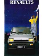 1981 RENAULT 5 BROCHURE NEDERLANDS, Boeken, Auto's | Folders en Tijdschriften, Nieuw, Renault, Author