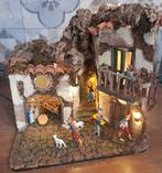 Kerststal - Hout, Papier
