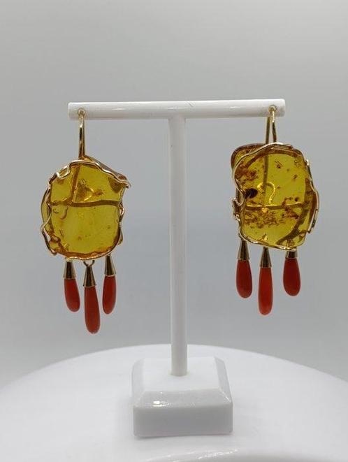 Zonder Minimumprijs - Oorbellen Zilver, Natuurlijk Baltisch, Sieraden, Tassen en Uiterlijk, Oorbellen