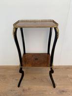 Étagère - Ebbenhout, Olive, Wortelnotenhout - Marquetry